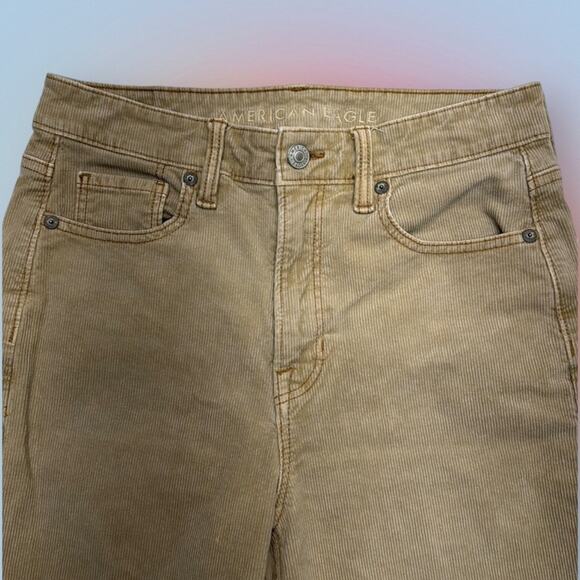 American Eagle Outfitters Denim - AMERICAN EAGLE Women’s 4 Tan Corduroy Jeans